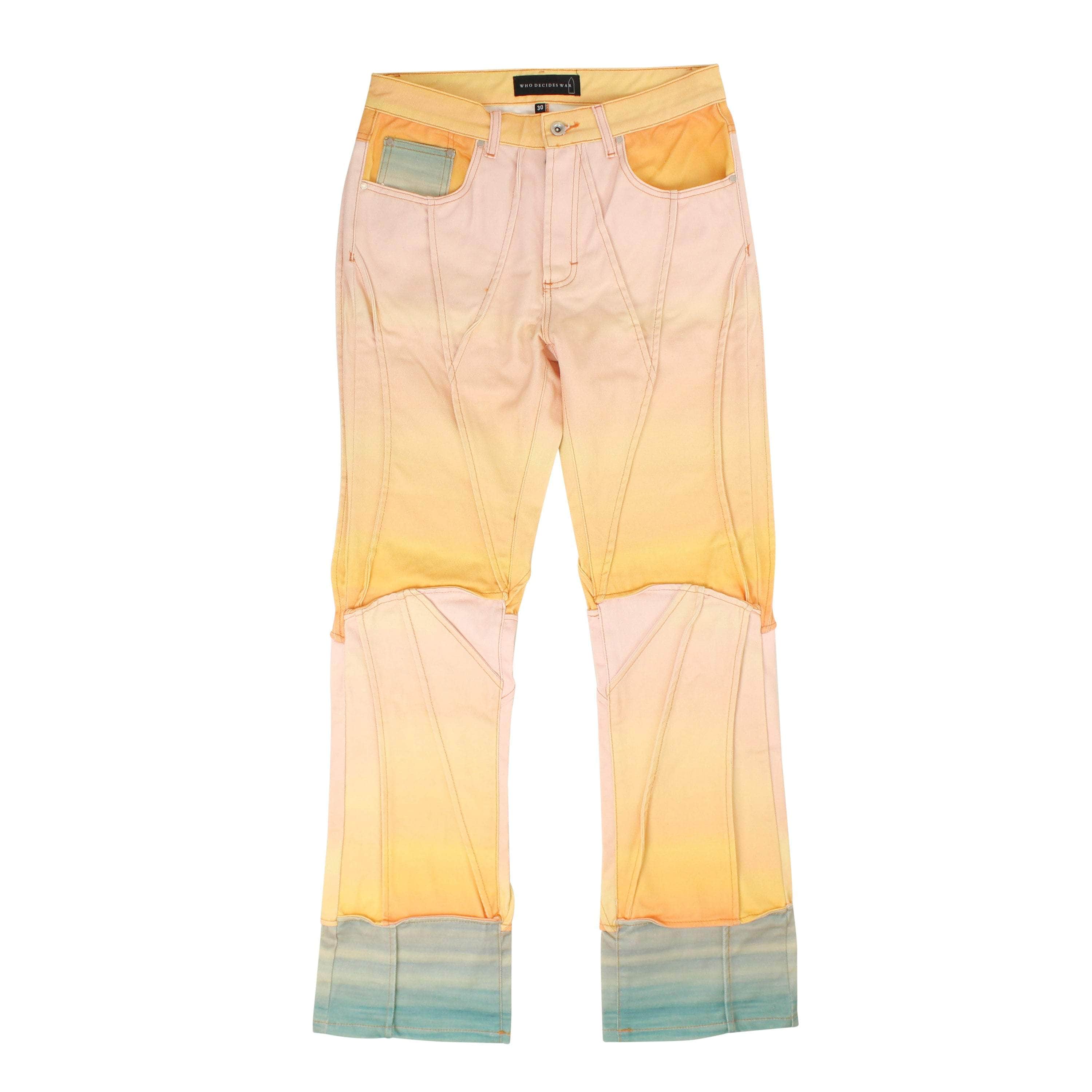 Who Decides War 500-750, channelenable-all, chicmi, couponcollection, main-clothing, mens-straight-fit-jeans, shop375, who-decides-war Multicolored Sunset Pants
