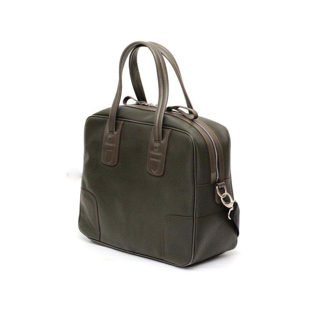 Neil Barrett Men's Saffiano Leather Mini Luggage - Green