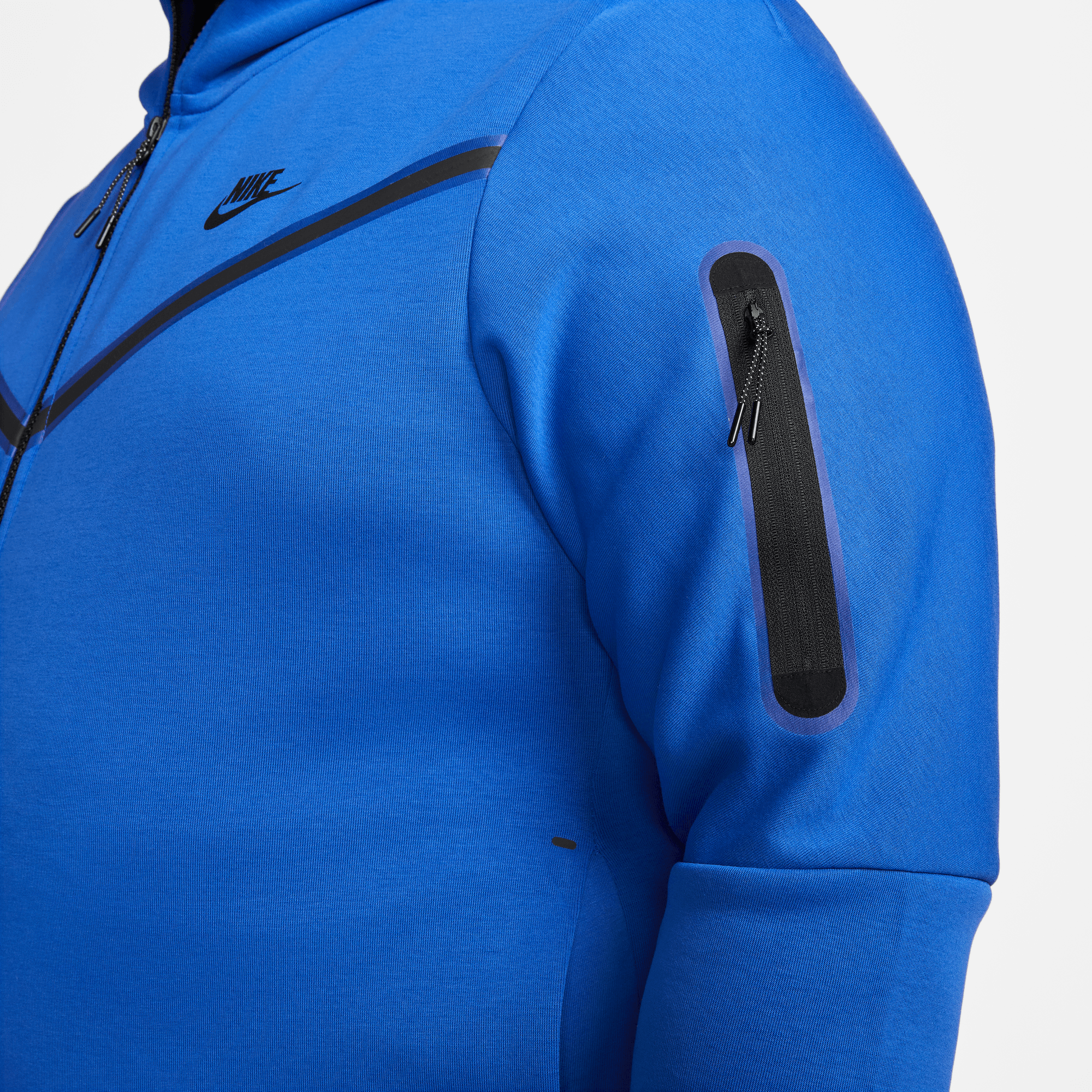 Nike tech fleece hoodie royal blue 2025