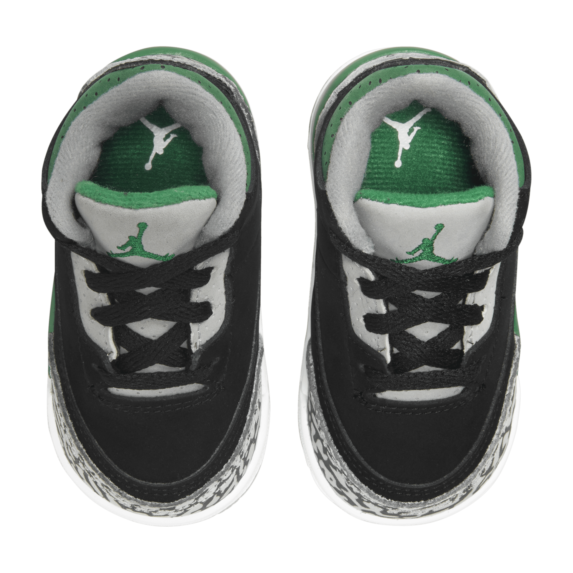 Jordan 3 black cement toddler hot sale