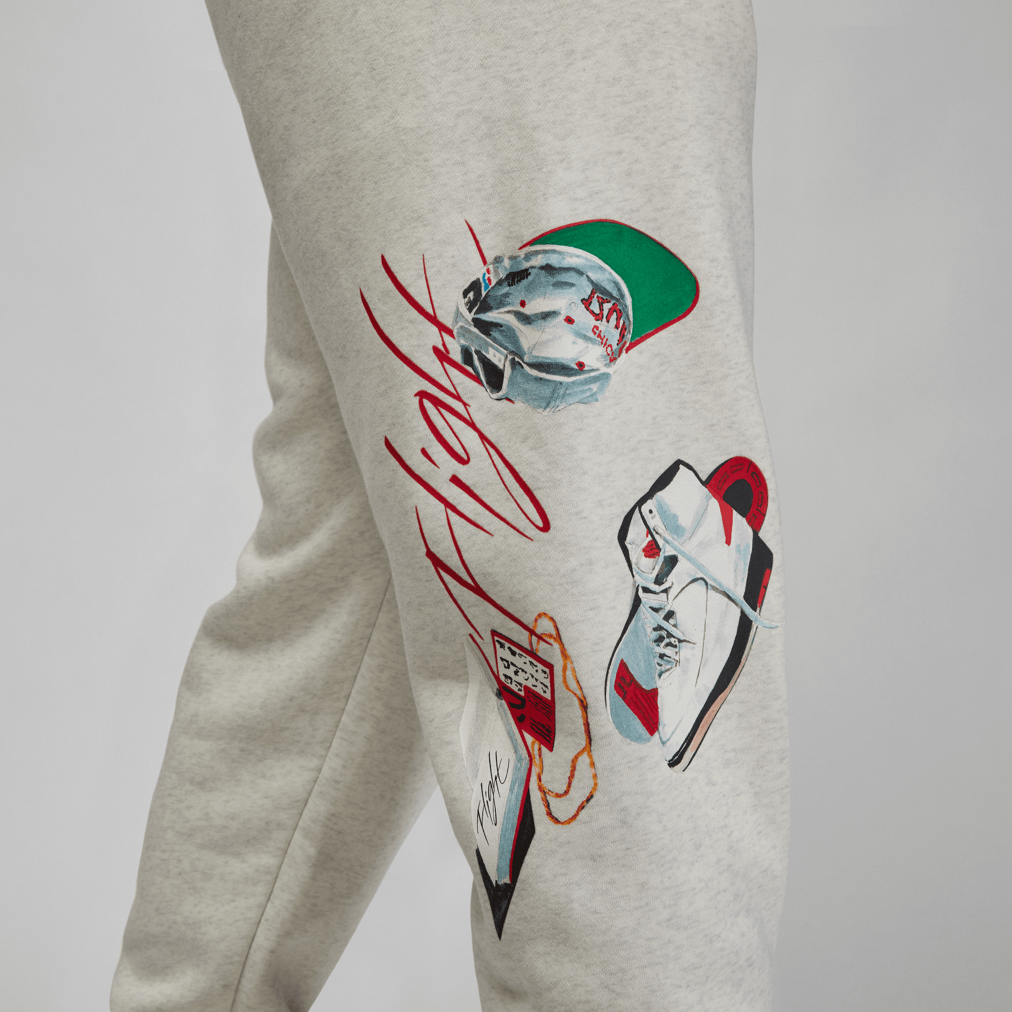 Air Jordan Air Jordan Artist Series By Jacob Rochester Fleece Pants- Men's