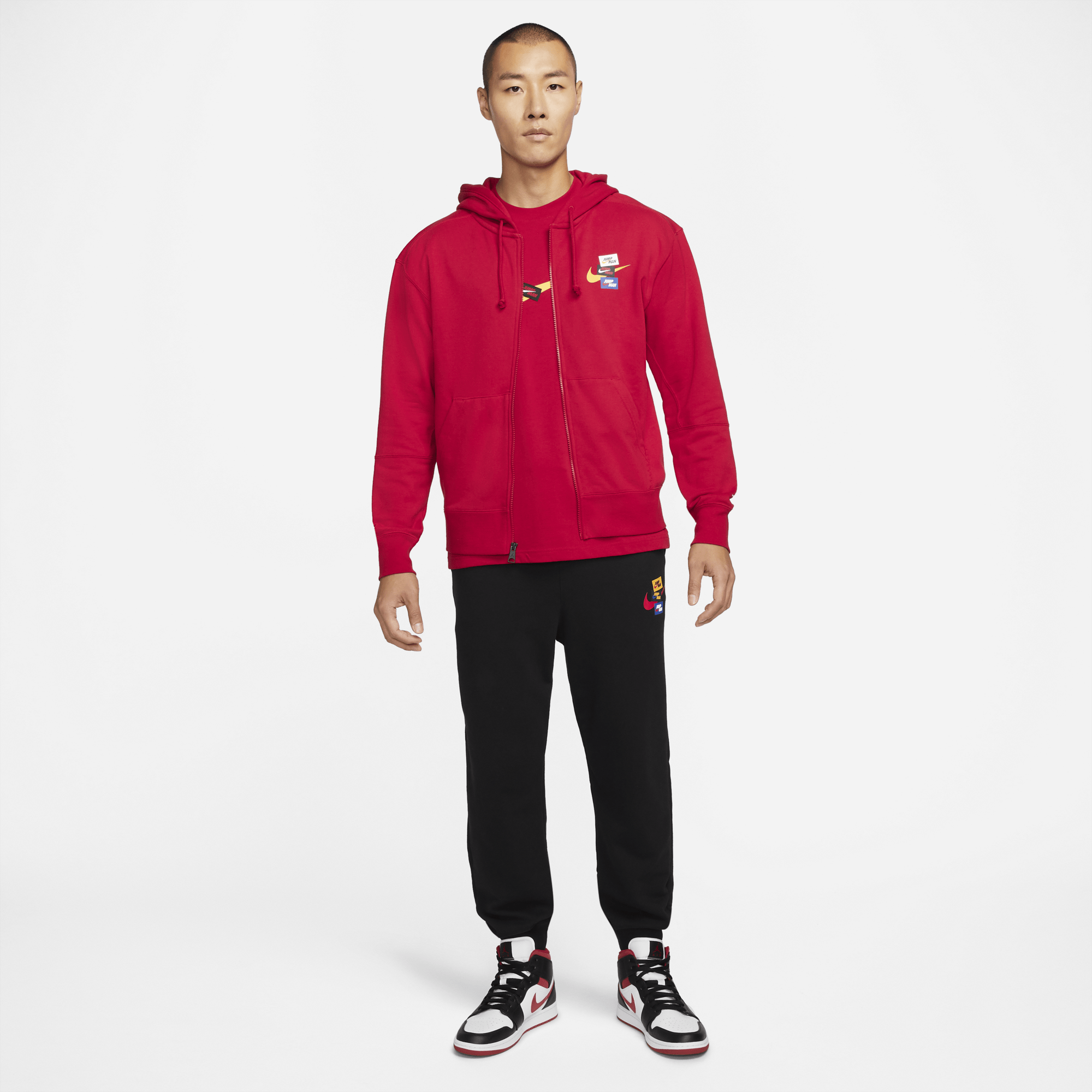 Jumpman full zip discount hoodie