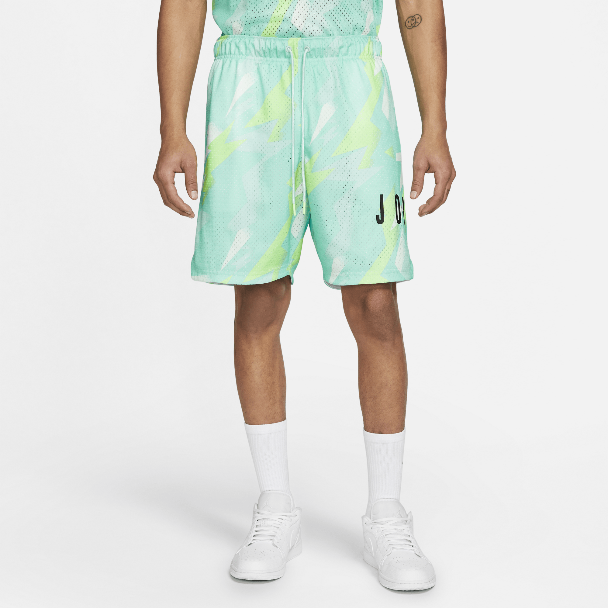 Air Jordan Jumpman Printed Mesh Shorts Men s