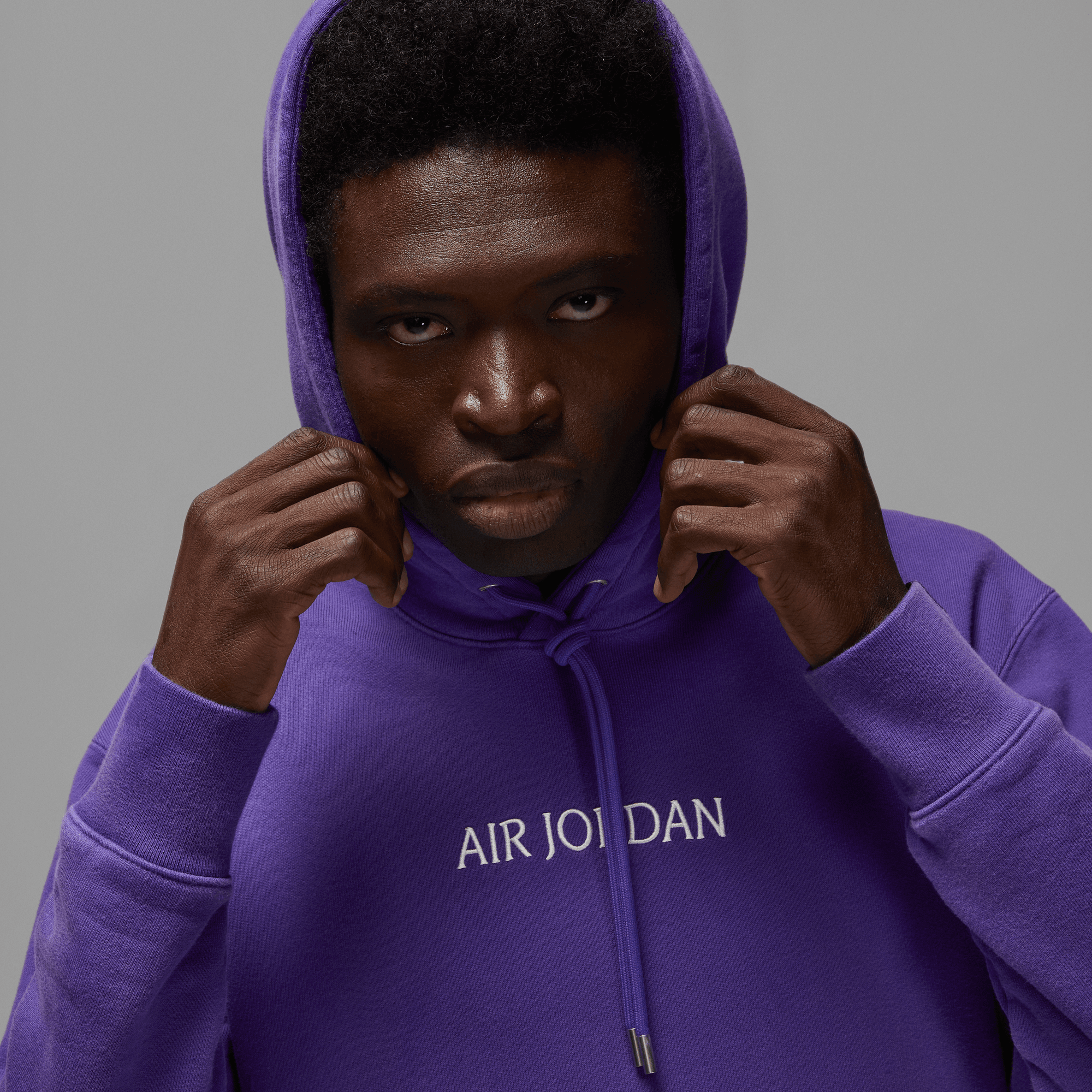 Purple air jordan cheap hoodie