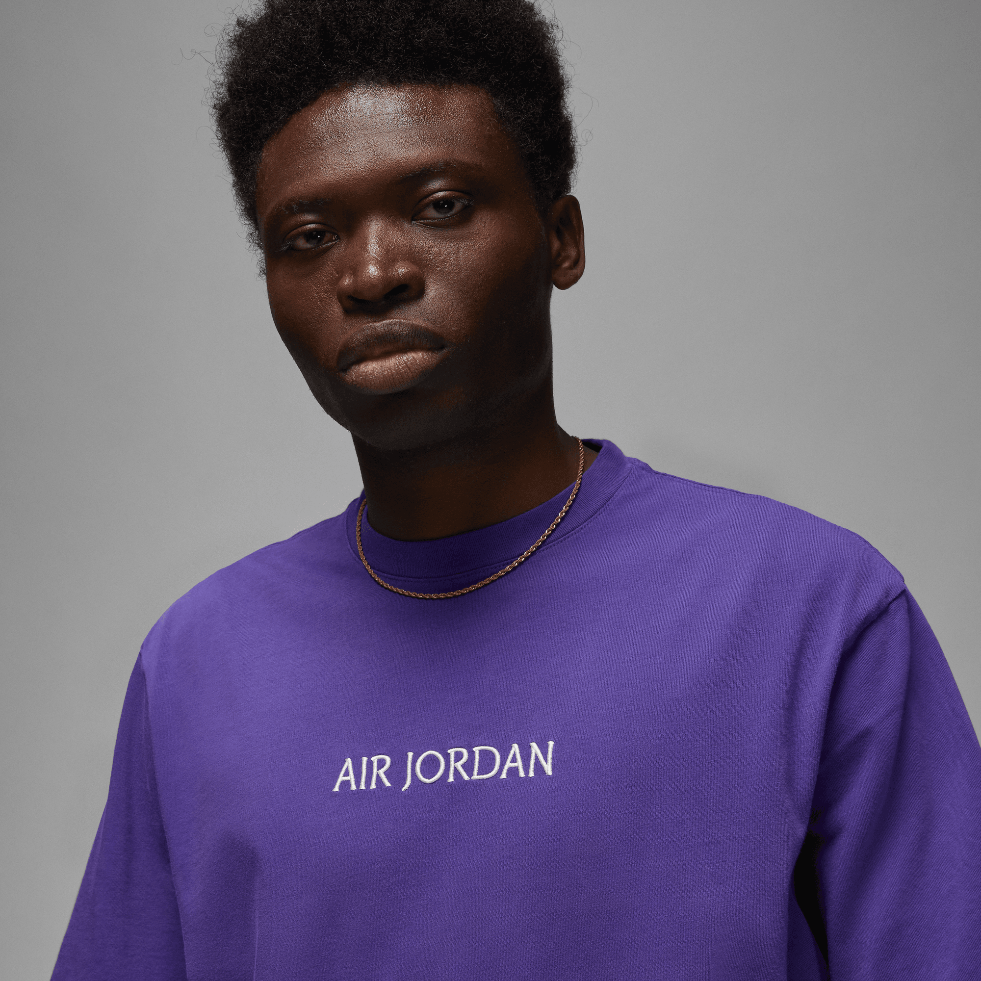 Purple jordan top shirt mens