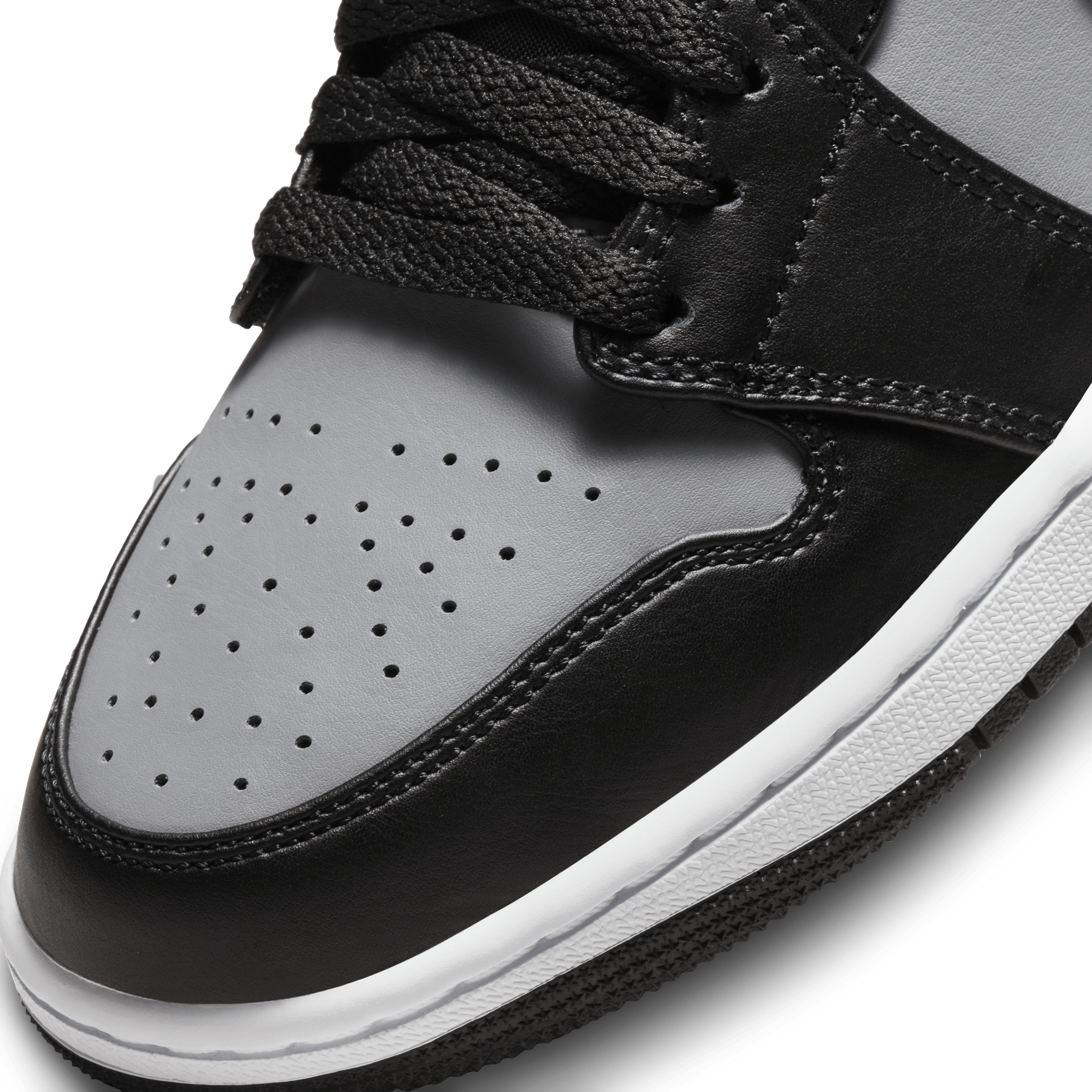 Nike Air Jordan 1 Low Shadow Toe 9.5 Mens In Hand Fast Ship
