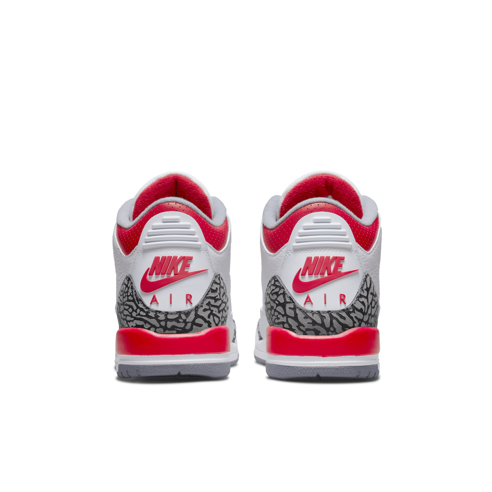 Red jordans grade school sales