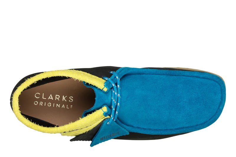 Clarks FOOTWEAR Clarks Wallabee Boot Ink Combi - Men's
