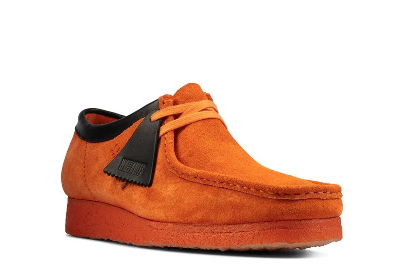 Clarks FOOTWEAR Clarks Wallabee Orange Boot - Men's