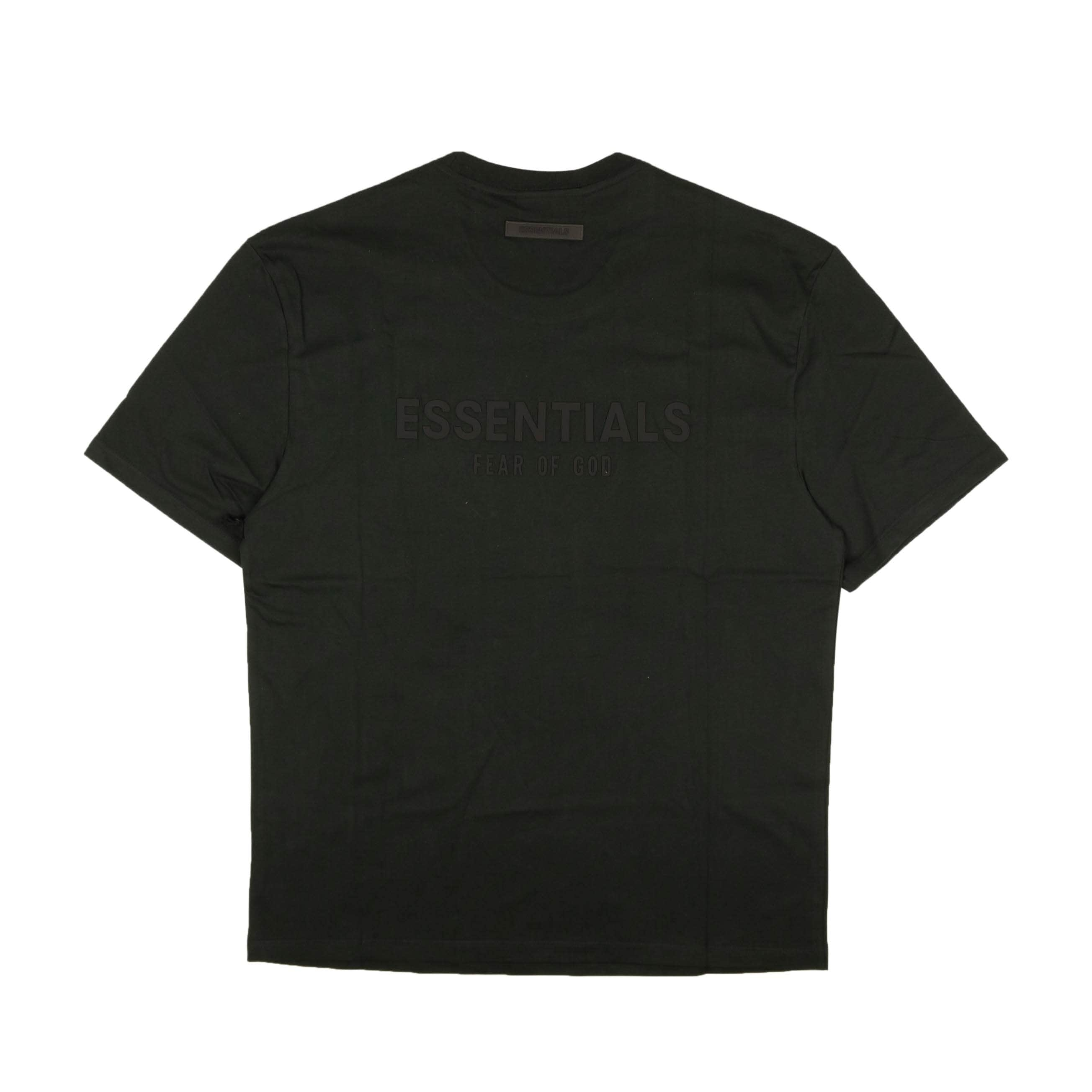 Black Short Sleeve Logo Back T-Shirt