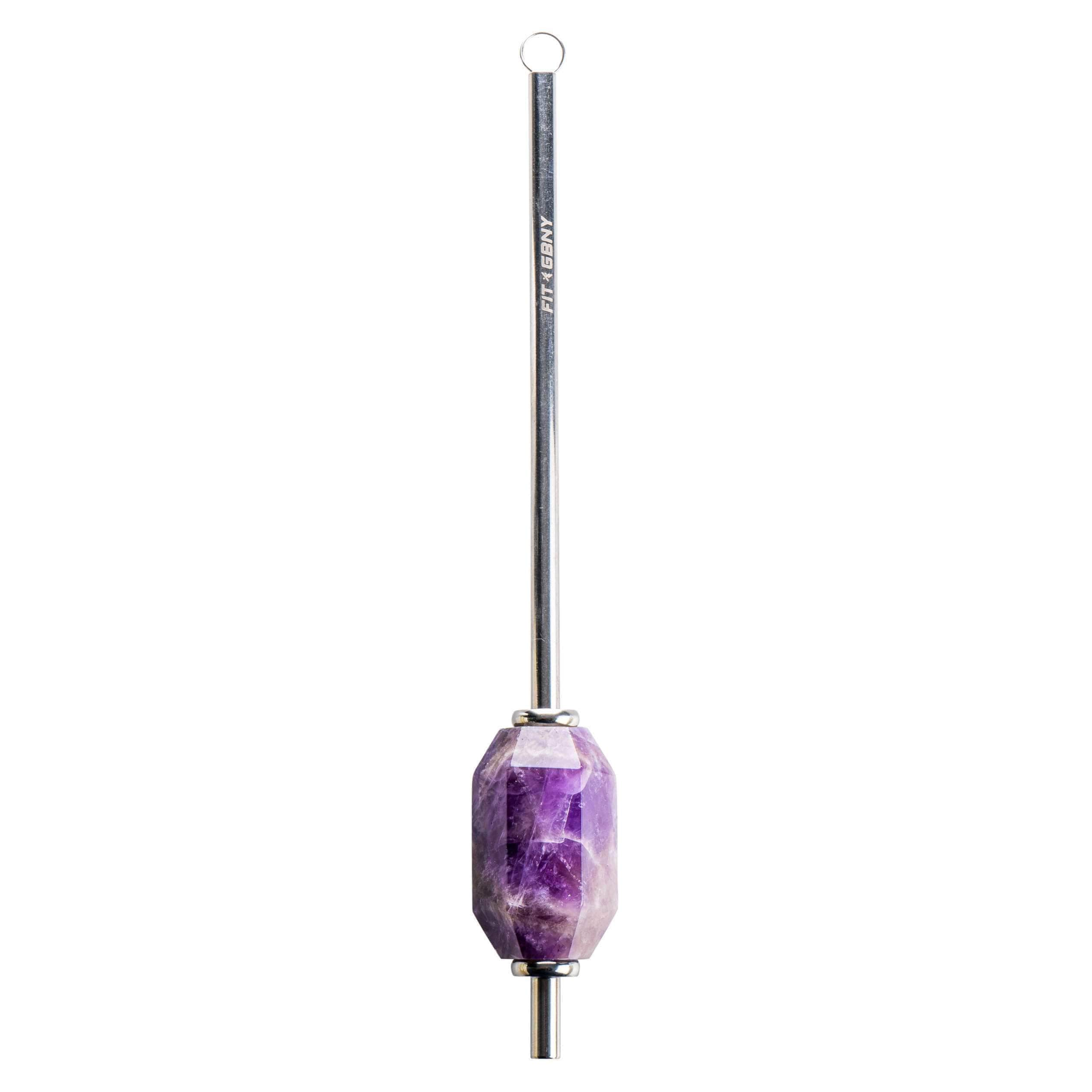 Shop AMETHYST & CLEAR QUARTZ GLASS STRAWS