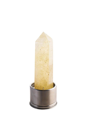 Rose Gold Crystal Infused Citrine Gemstone Elixir