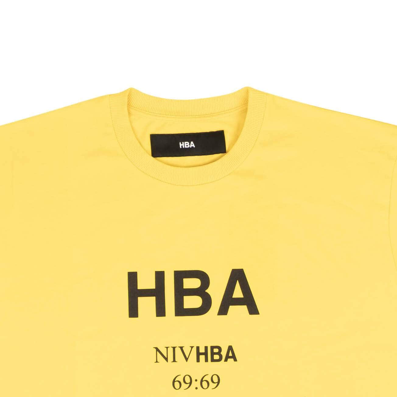 Hood By Air Yellow NIV Short Sleeve T-Shirt