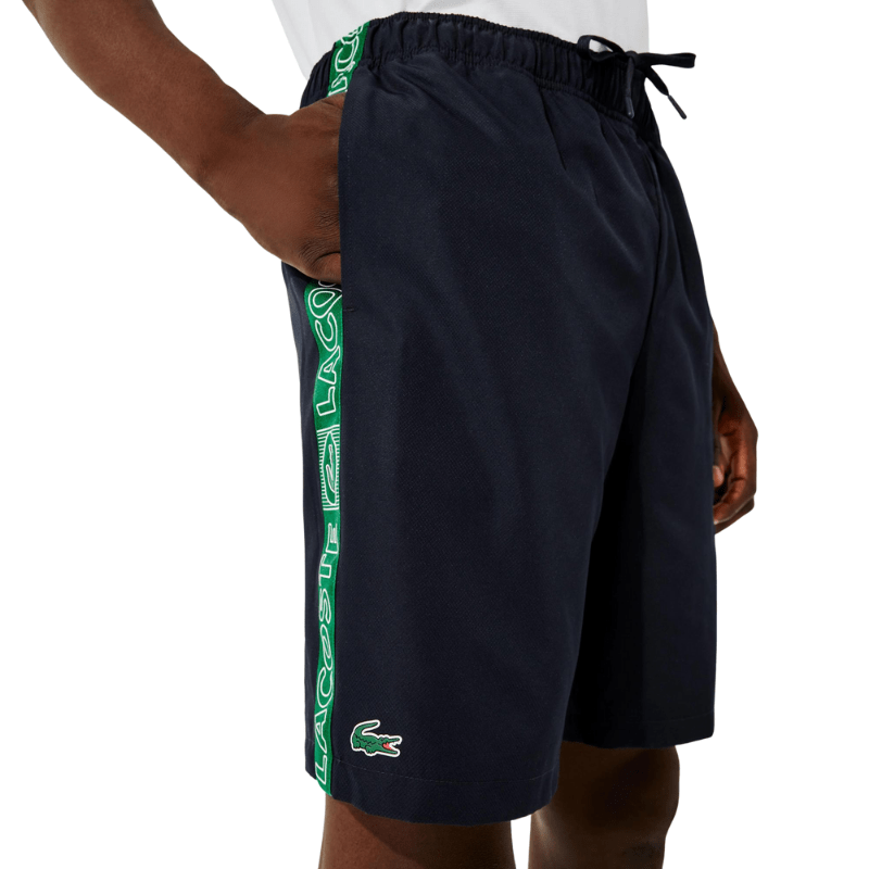 Lacoste SPORT Branded Side Shorts - Men's - GBNY