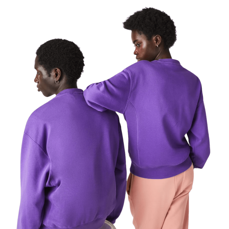 Lacoste Lacoste Unisex LIVE Loose Fit Embroidered Fleece Sweatshirt
