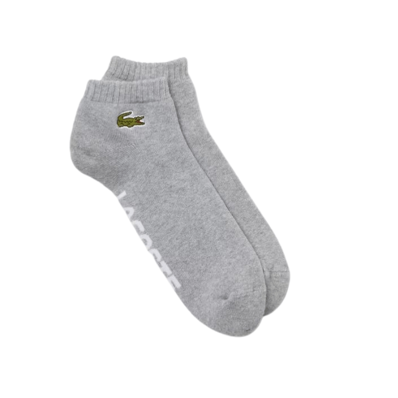 Lacoste Socks OS Lacoste SPORT Branded Stretch Cotton Low-Cut Socks - Men's RA4184-MTG