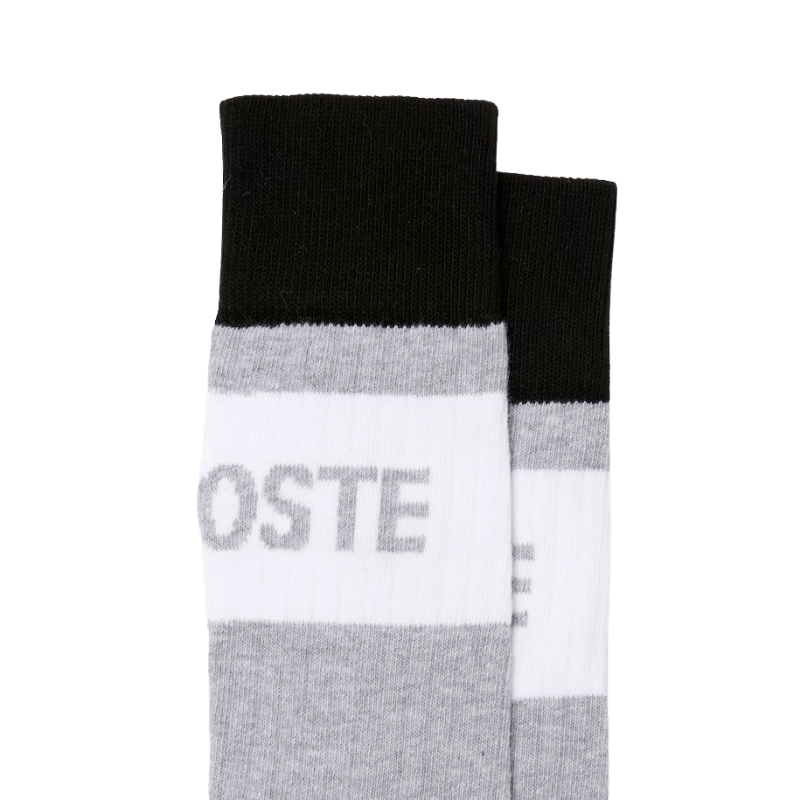 LASCOSTE Lacoste Men’s Long Heathered Colorblock Socks