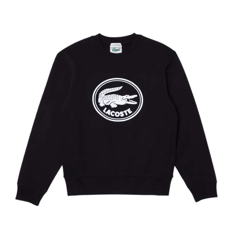 LASCOSTE Lacoste Unisex 3D Logo Organic Cotton Fleece Sweatshirt