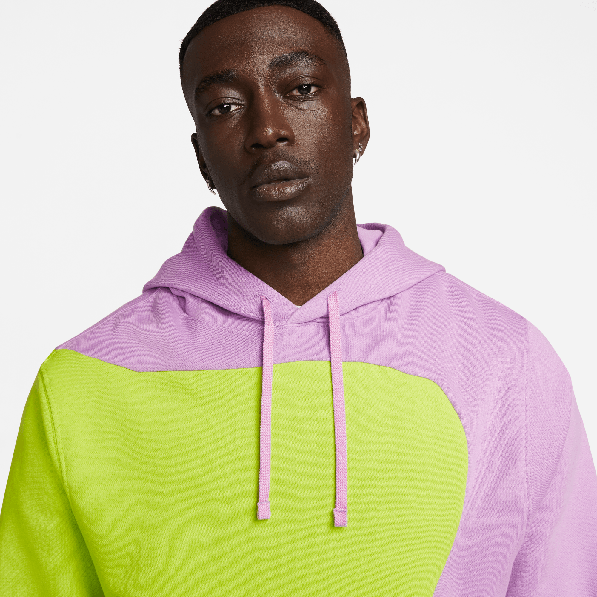 Neon yellow hoodie sales nike