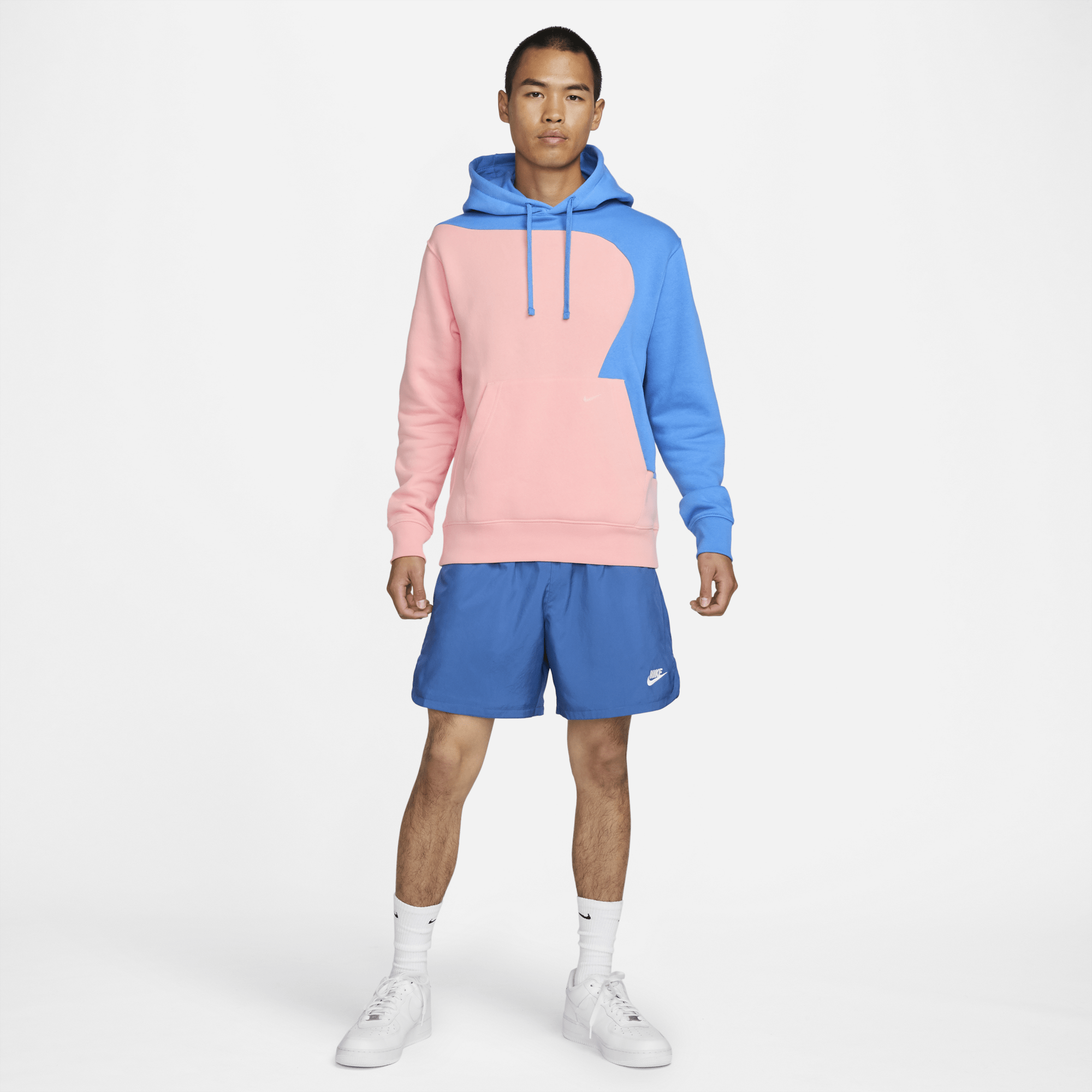 palma congelador Restricción Nike Sportswear Color Clash Pullover Hoodie - Men's - GBNY