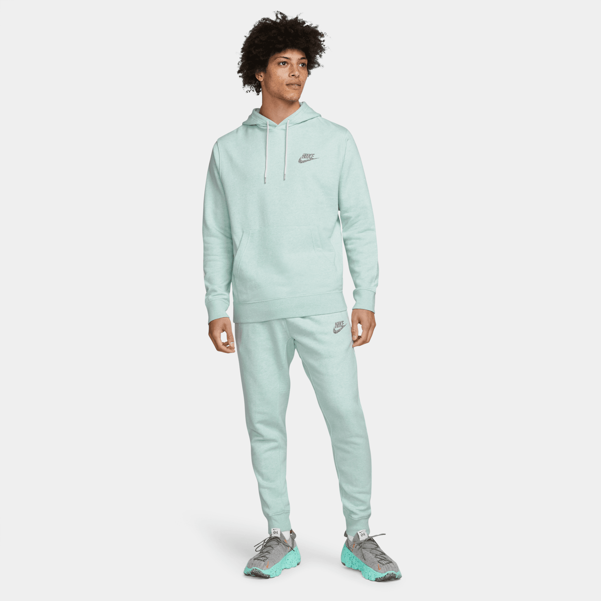 Nike sportswear club fleece mint 2025