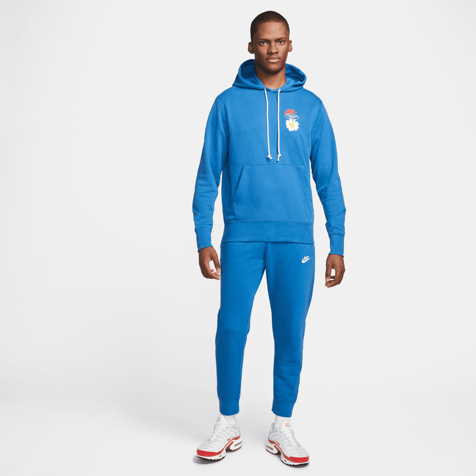 Blue nike top jumpsuit mens