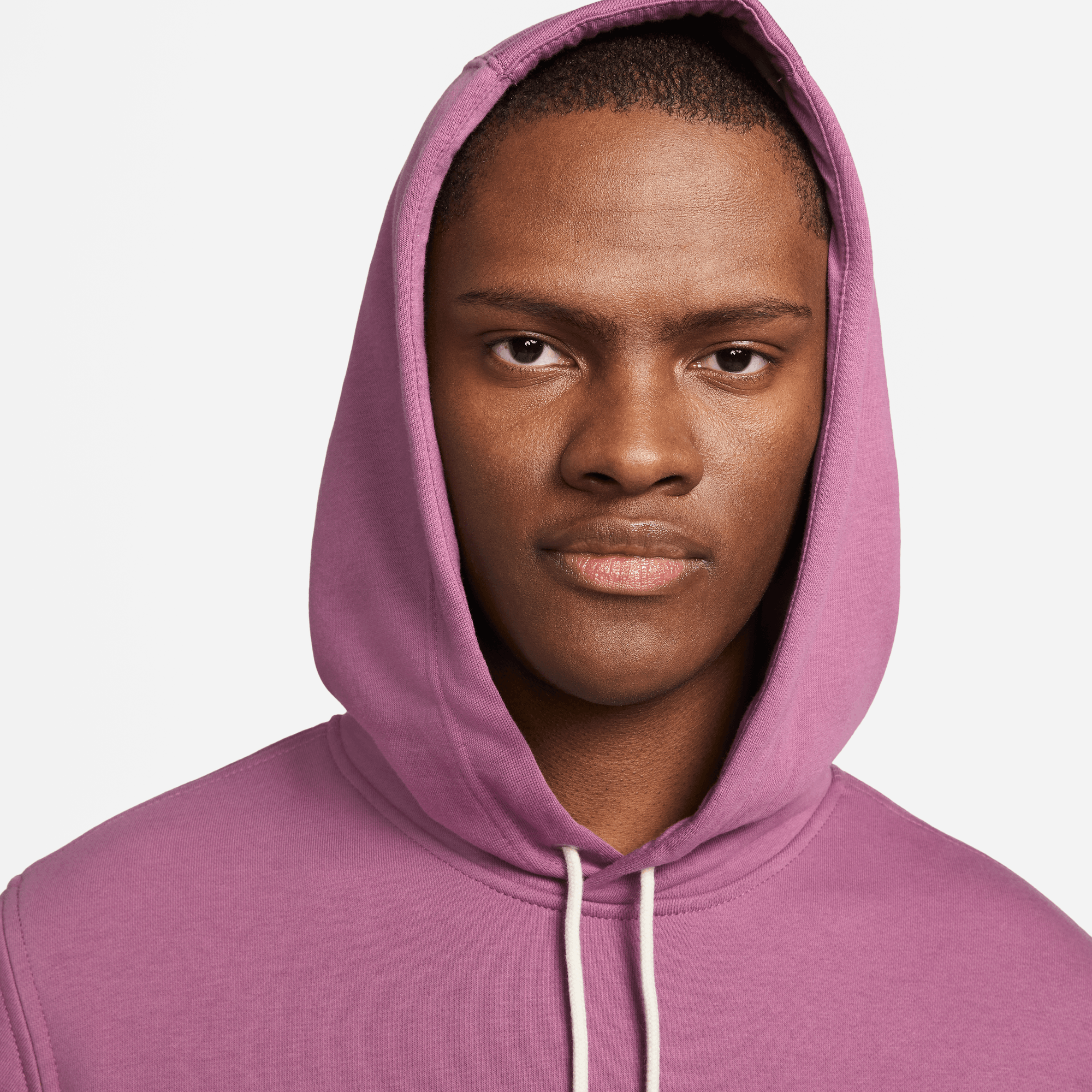 Nike pink best sale hoodie mens