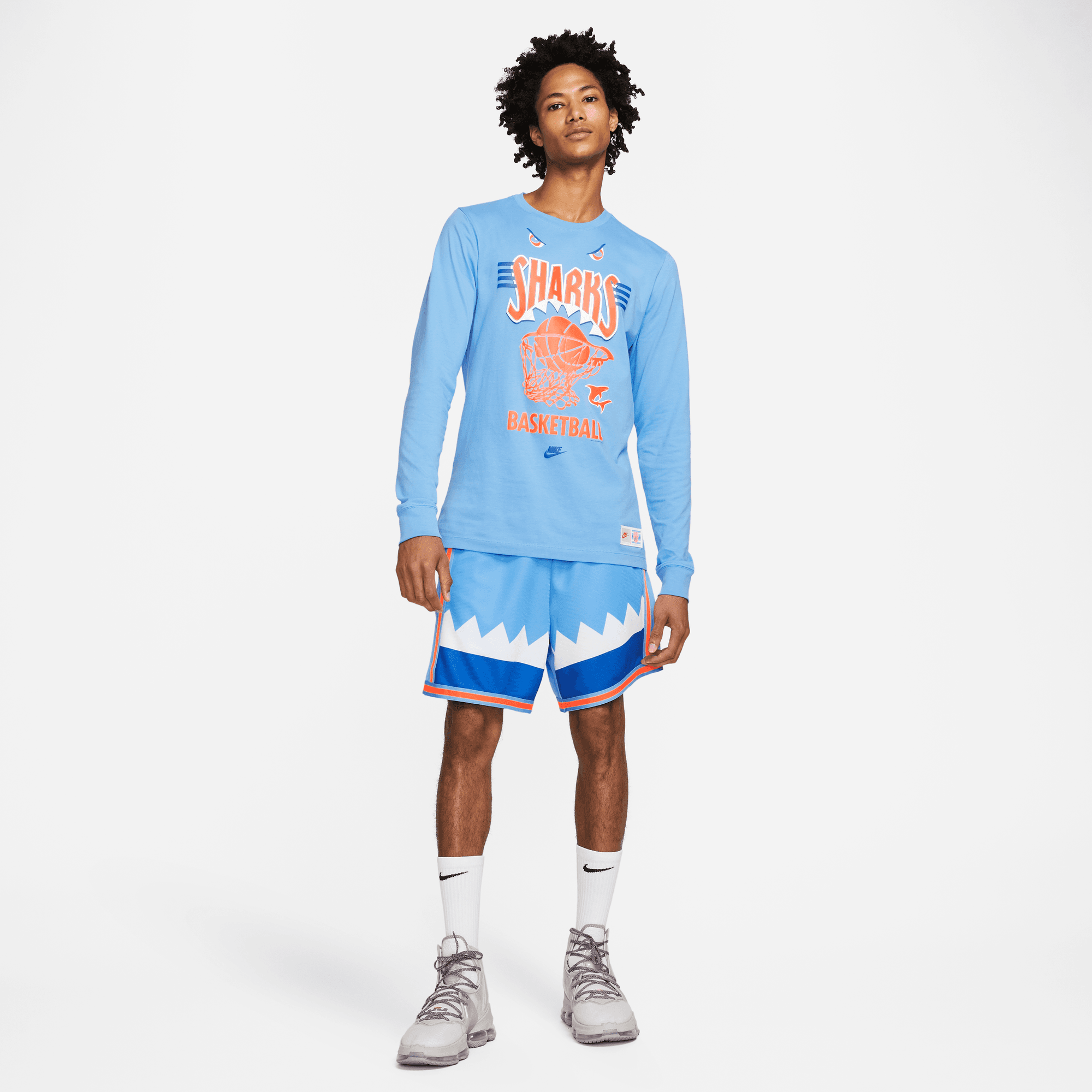 Nike top sharks basketball