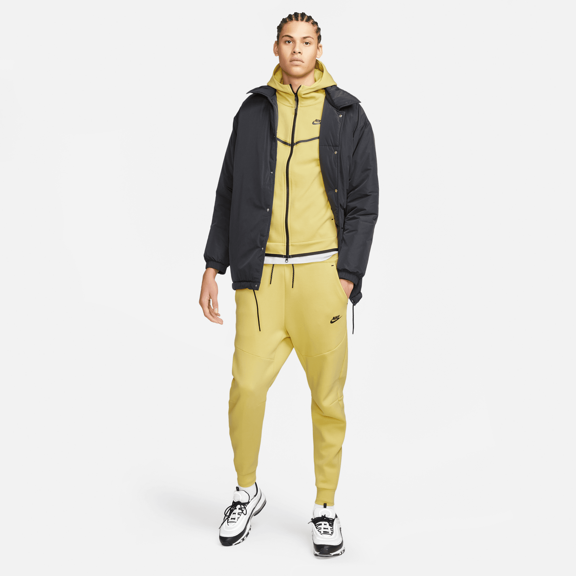 Nike Sportswear Tech Fleece Full Zip Hoodie - Men's - GBNY