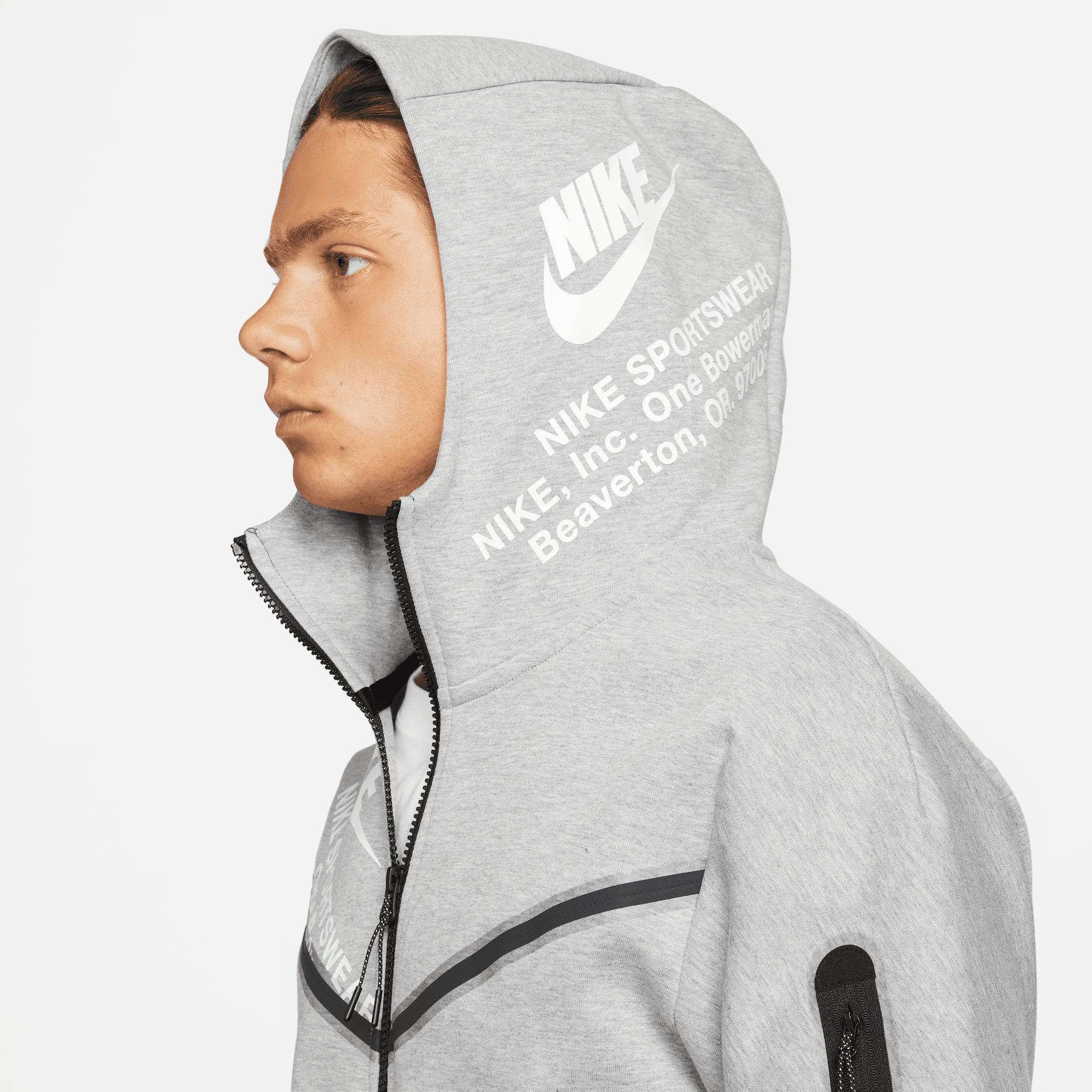 Fragante Cita Espere Nike Sportswear Tech Fleece Graphic Full-Zip Hoodie - Men's - GBNY