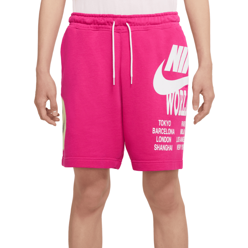 Nike APPAREL S / Pink Nike Sportswear French Terry Shorts - Men's DA0645-615-CLOTH.CLOTH.CLOTHS