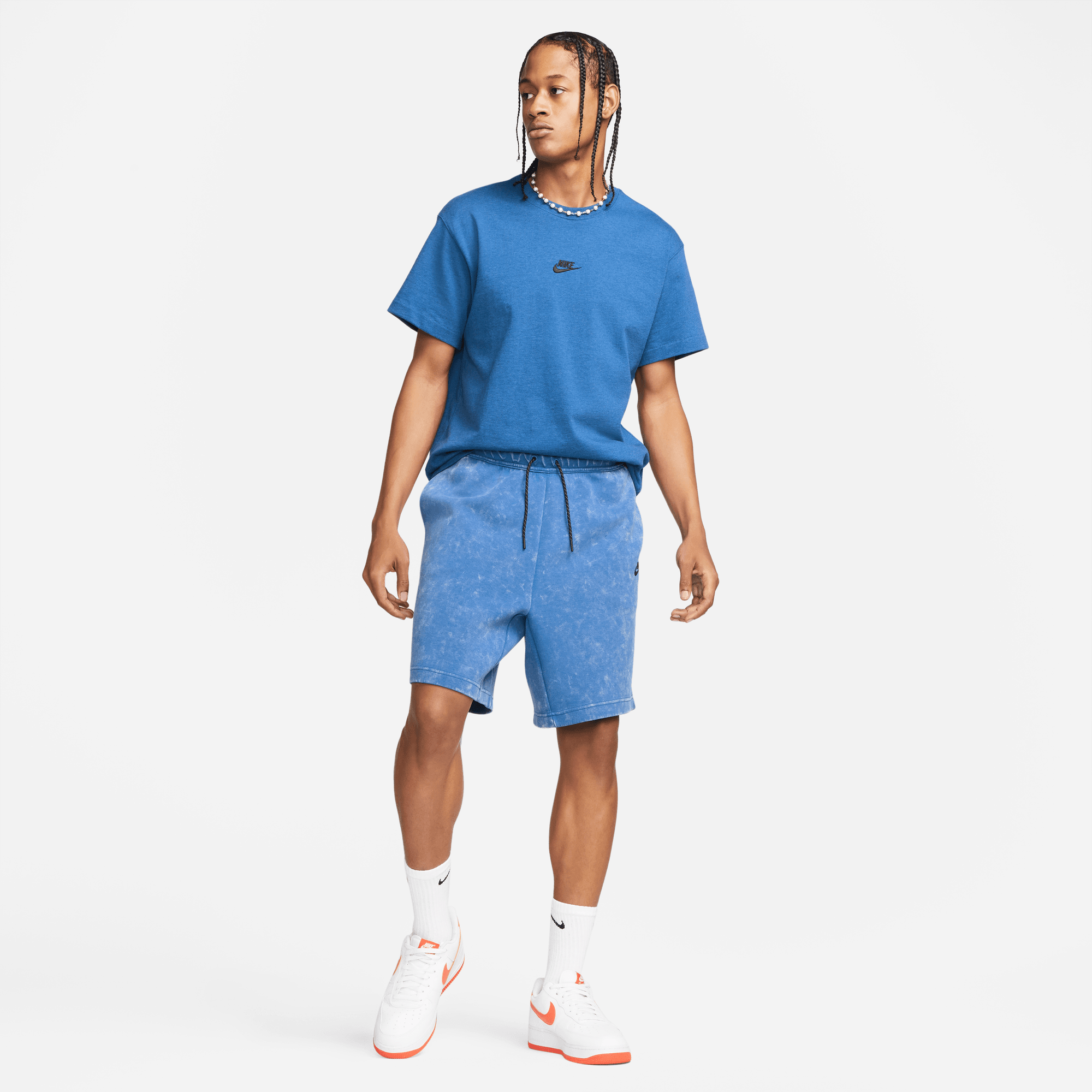 Nike men's sportswear washed 2025 training shorts