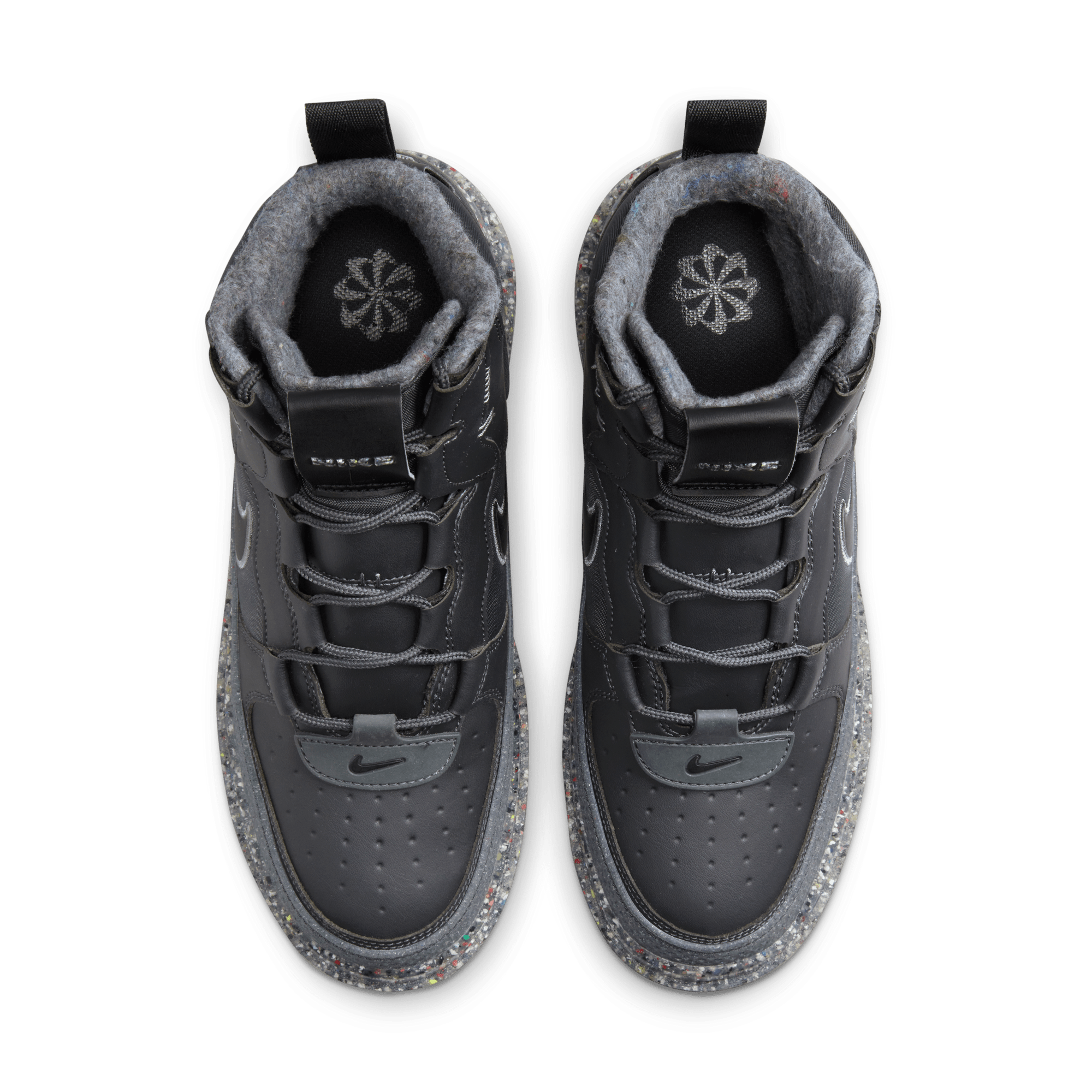 Nike Air Force 1 Low Black Green Glow Size 10.5