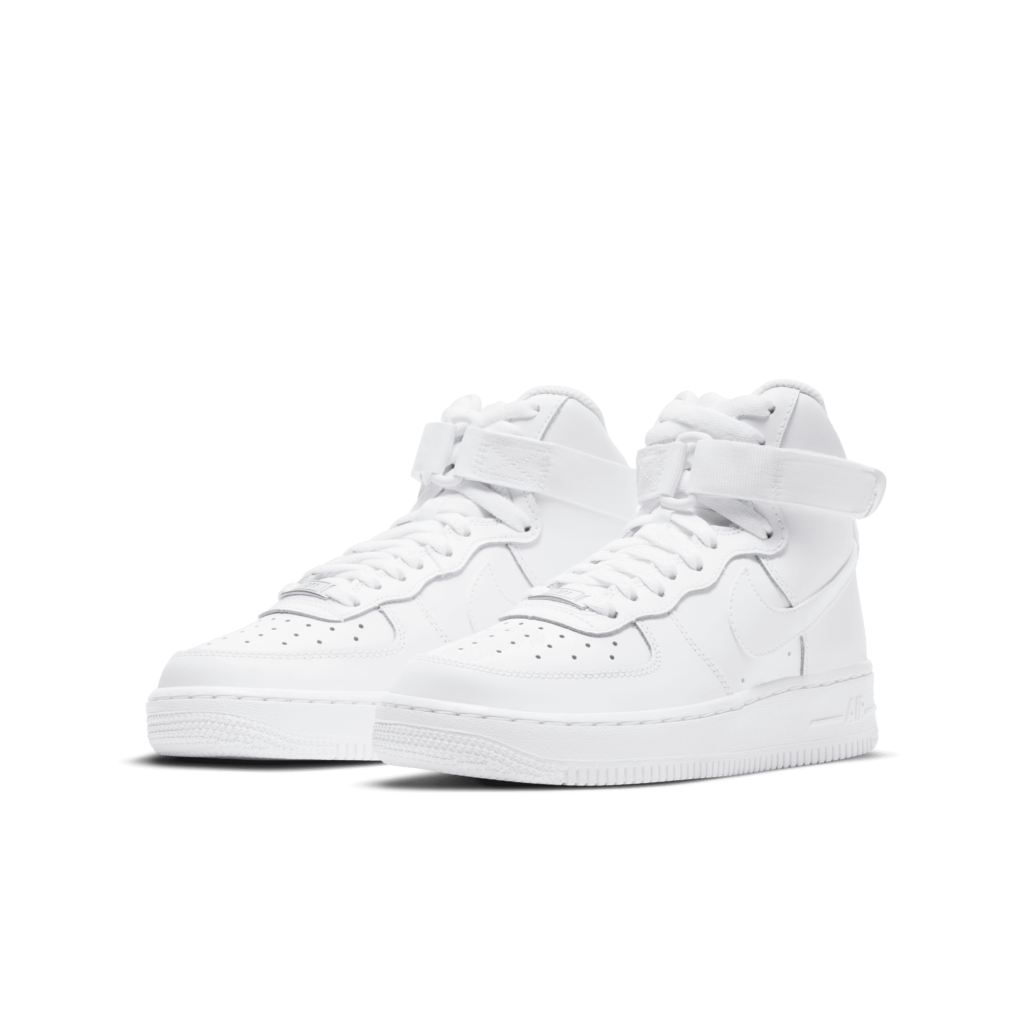 Nike (GS) Air Force 1 Mid Le White/White