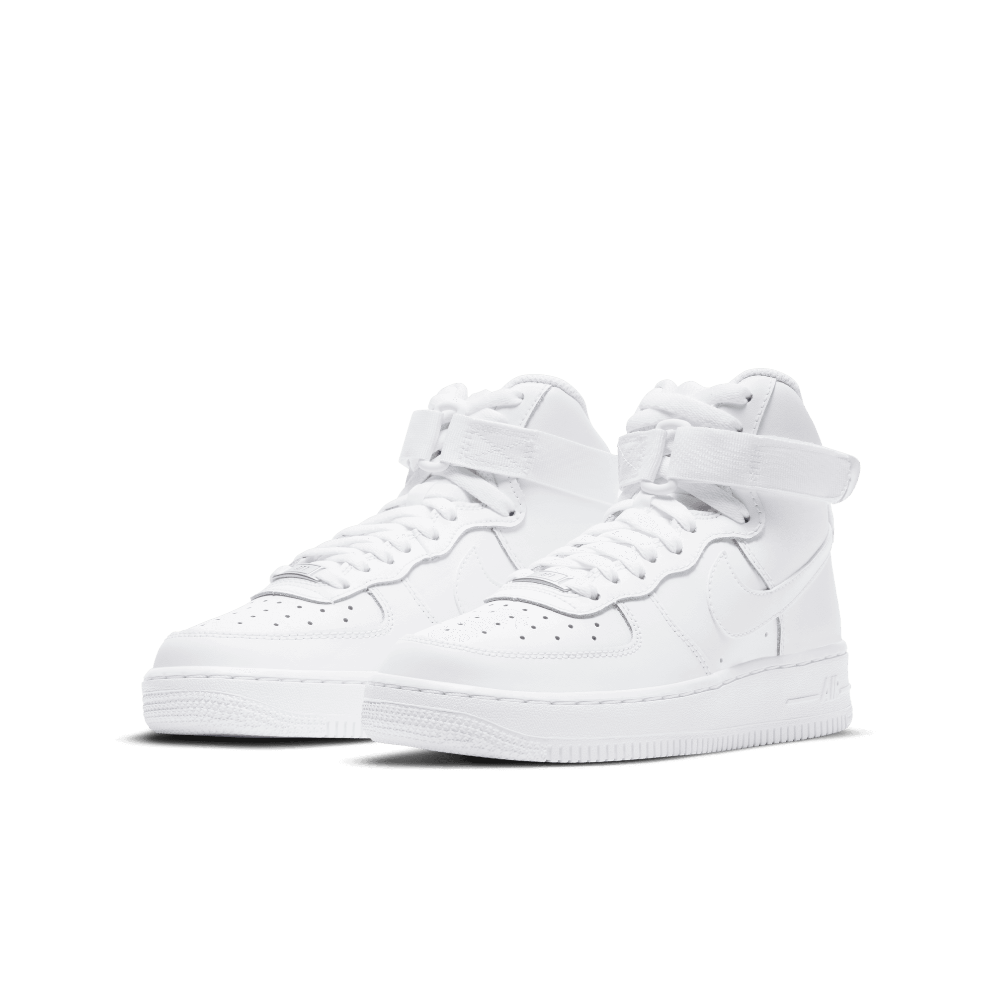 Boys grade school white air store force 1