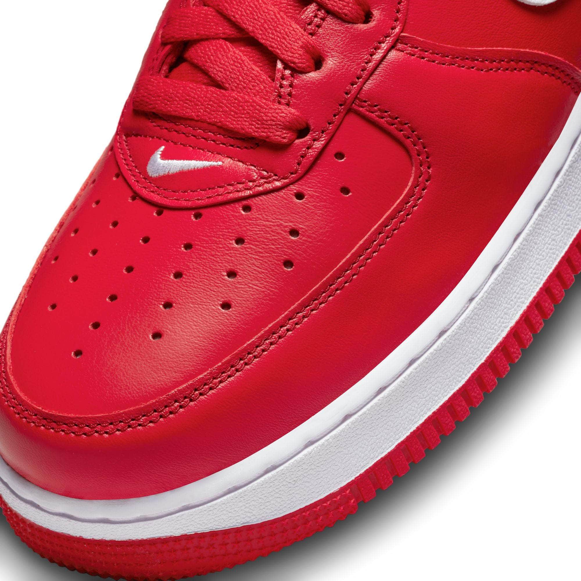Nike Air Force 1 Mid in Red for Men