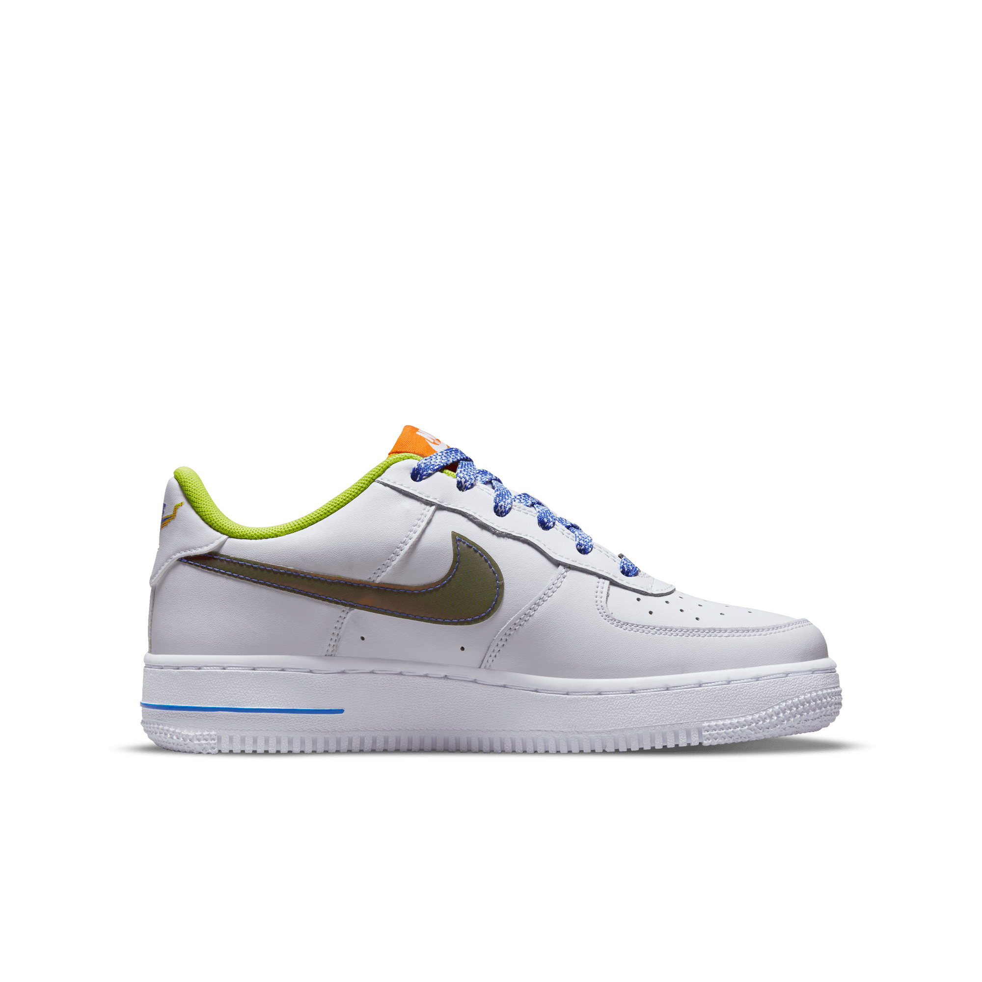 Champion Nike Moda Niño Air Force 1 LV8 AI Bg White - S/C — Menpi