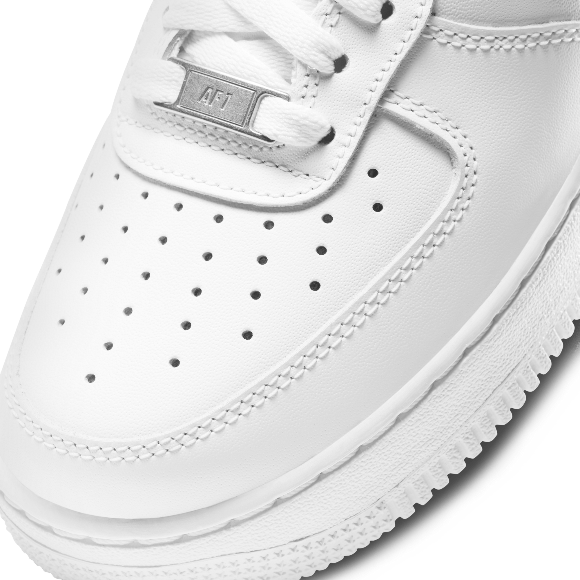 Nike Women's Air Force 1 Shoes, White/Washed Teal/White, 7