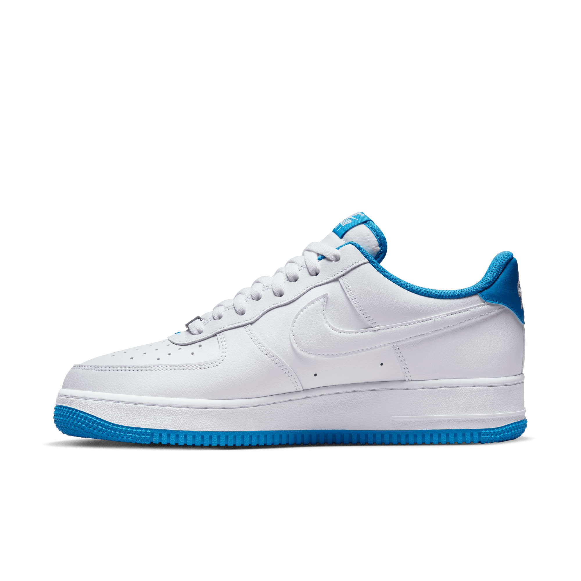Nike air force one men blue hot sale