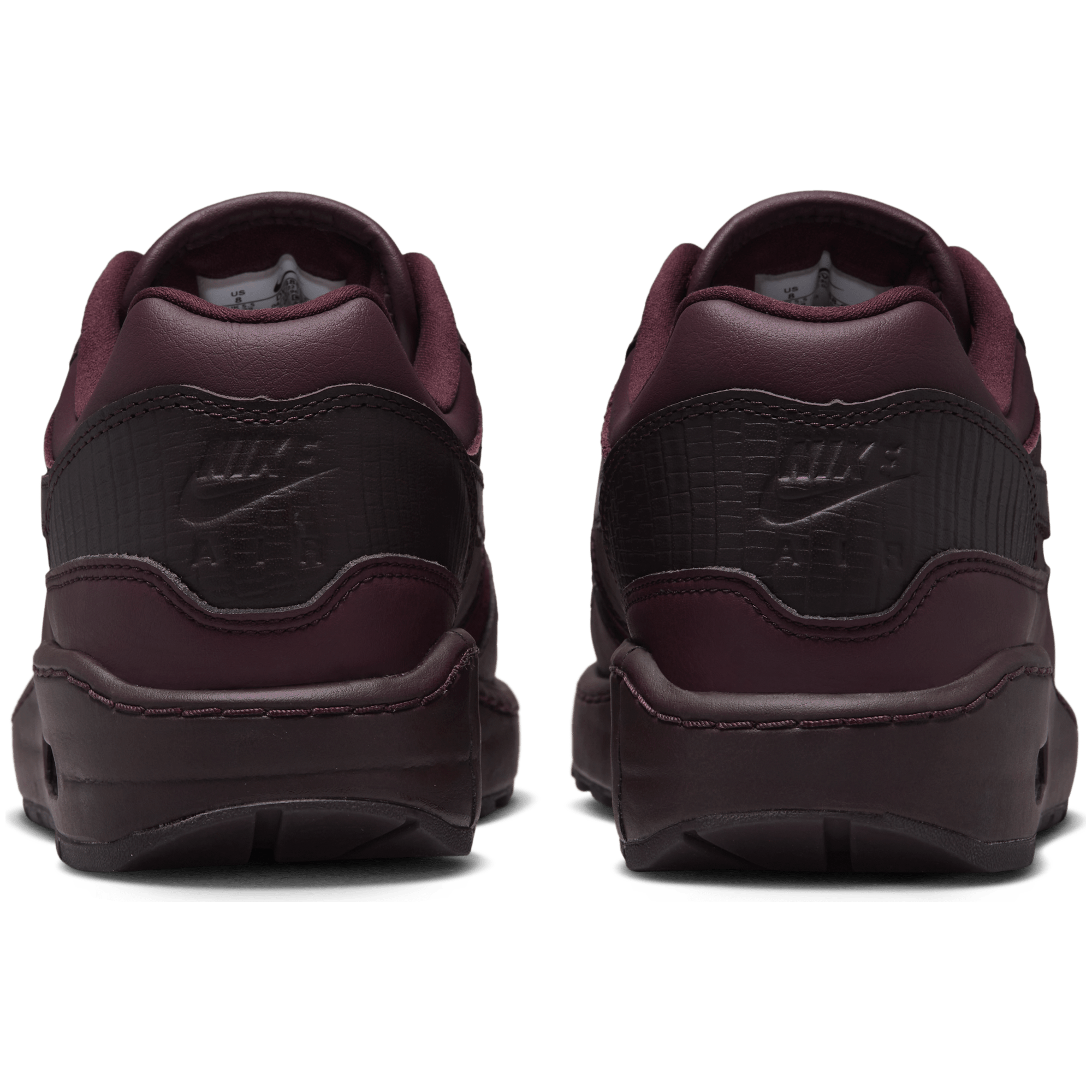 Women's air outlet max 90 burgundy