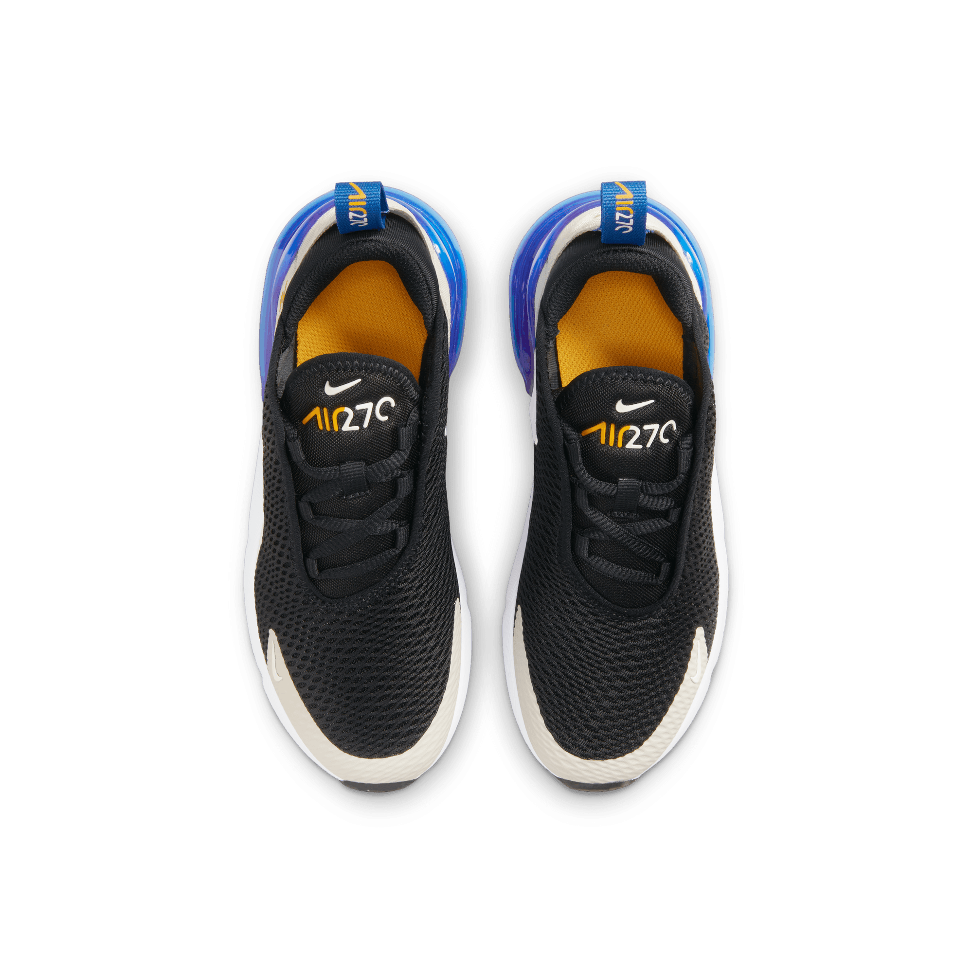 Nike air max 270 preschool black and hot sale white