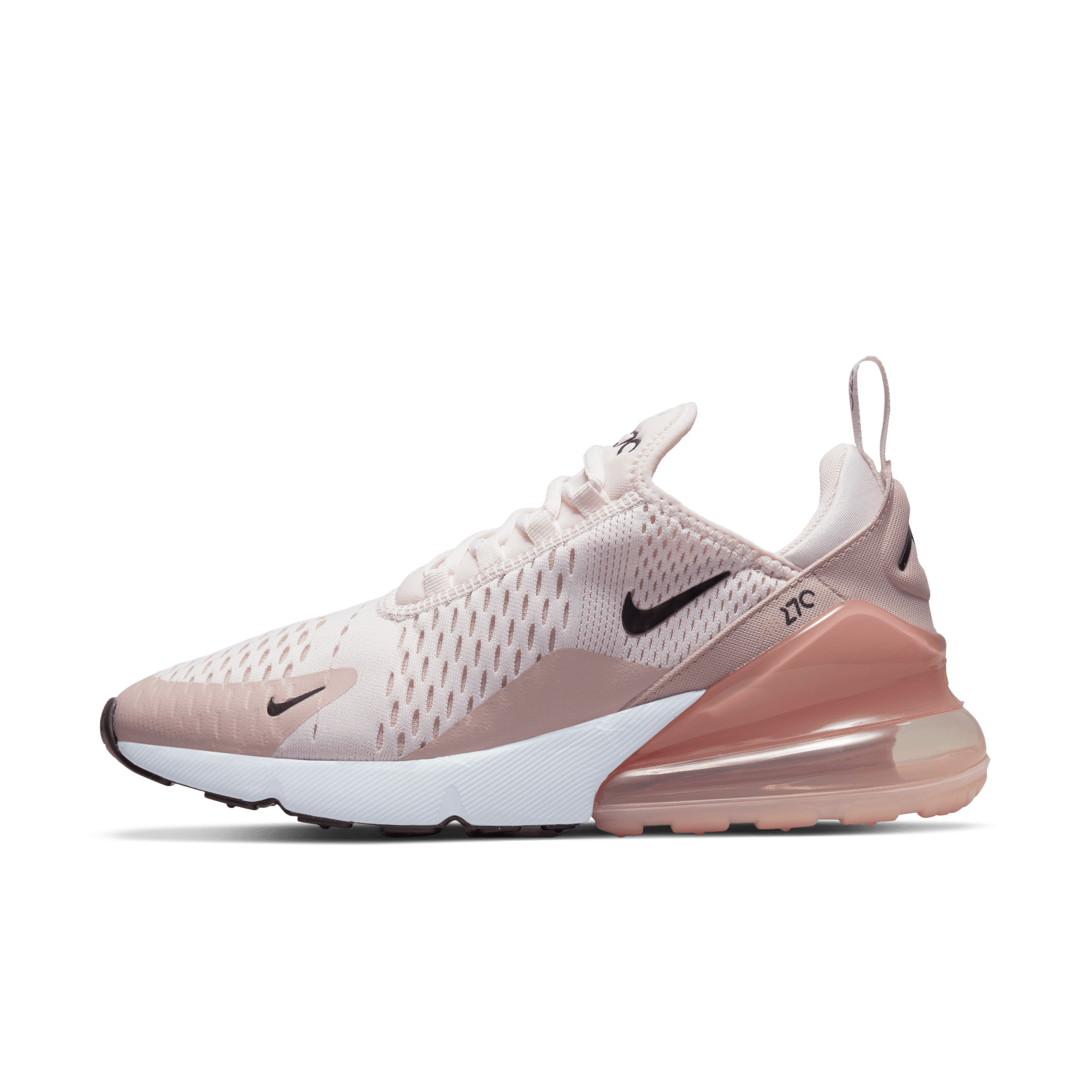 Pink nike 270 sales women's