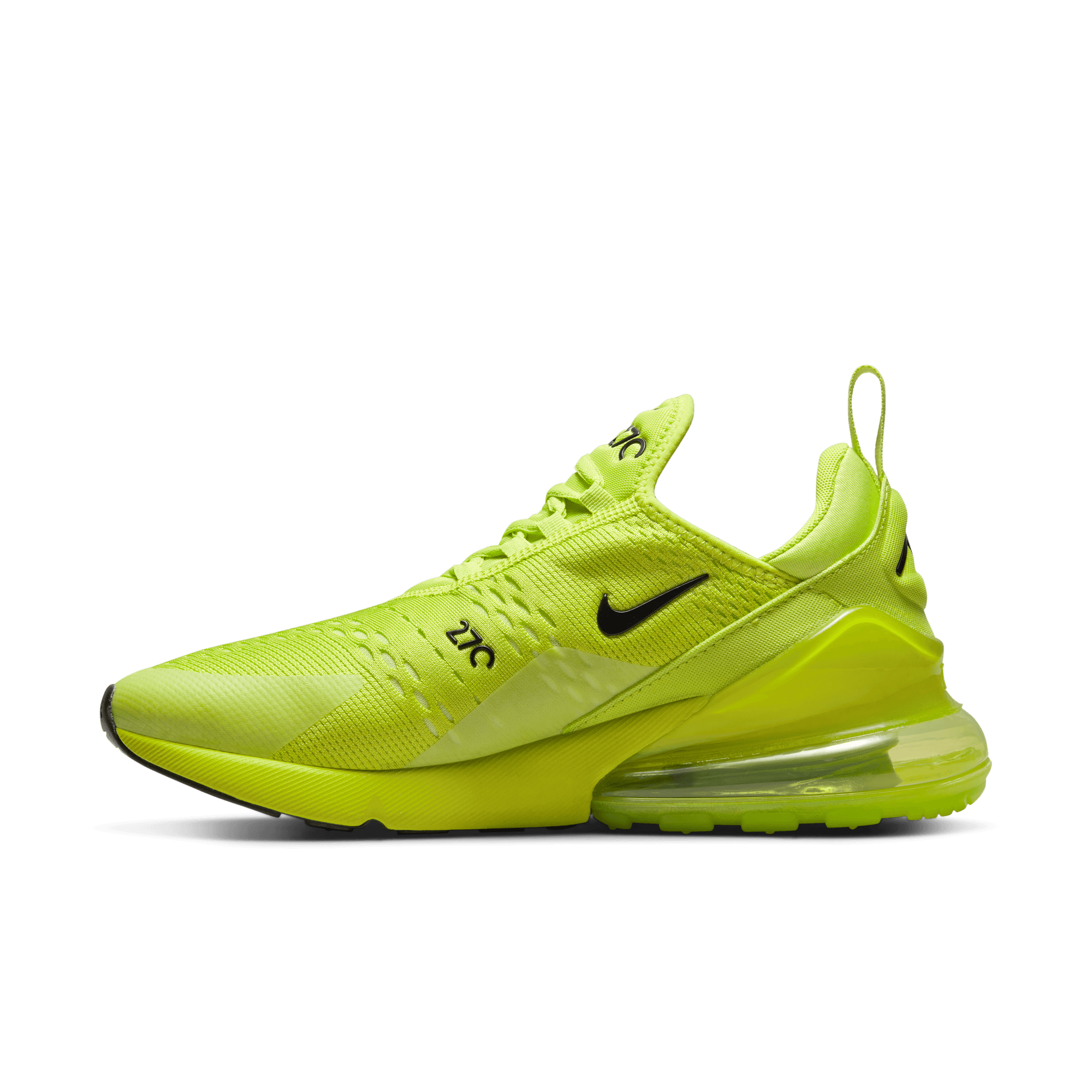 Air max shop 270 neon yellow