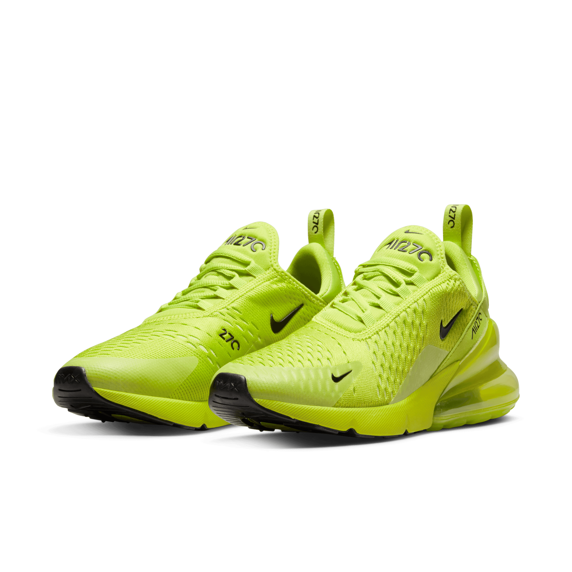 Nike air max 270 womens hot sale neon green