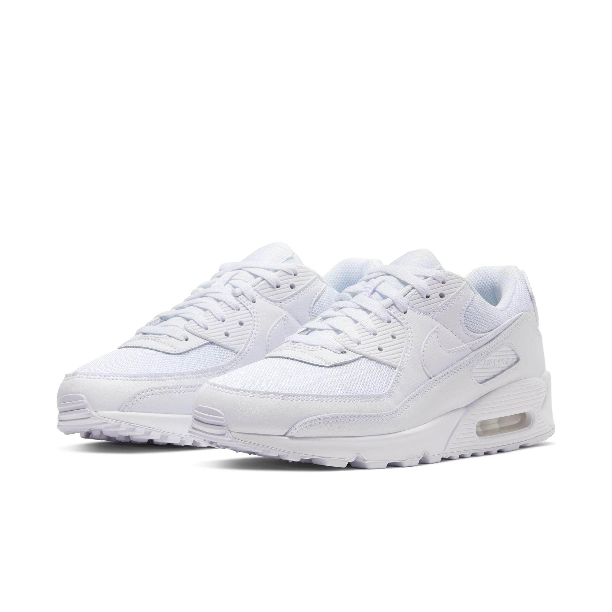 NIKE FOOTWEAR Nike Air Max 90 Recraft Triple White - Men's