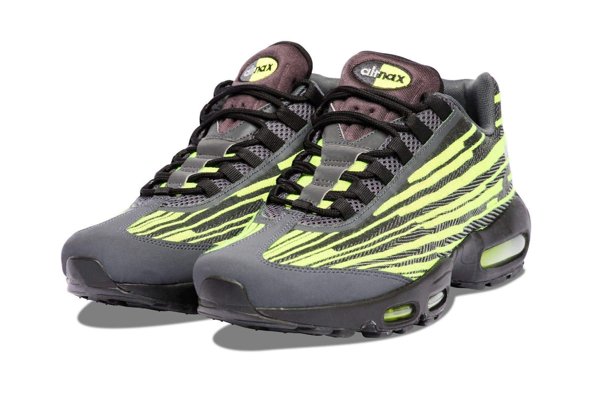 Nike Air Max 95 Jacquard Black Silver Anthracite - Men's