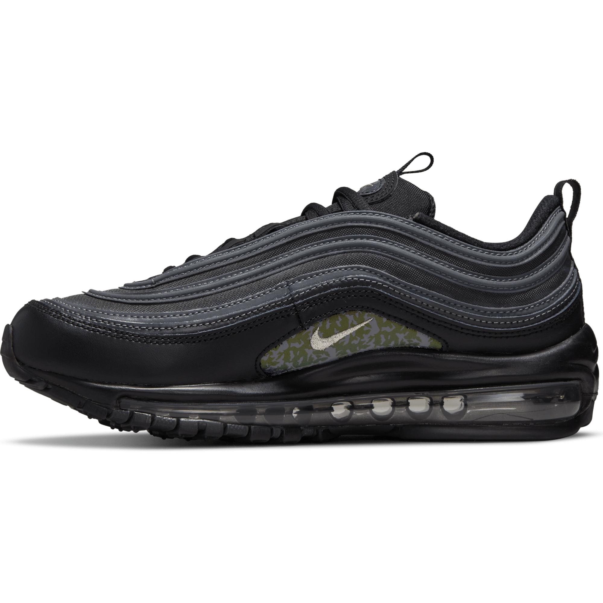 Womens black and sales white air max 97