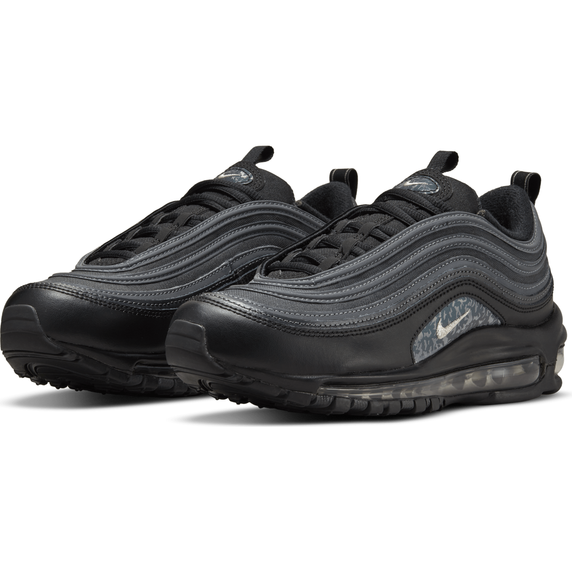 Womens black and sales white air max 97