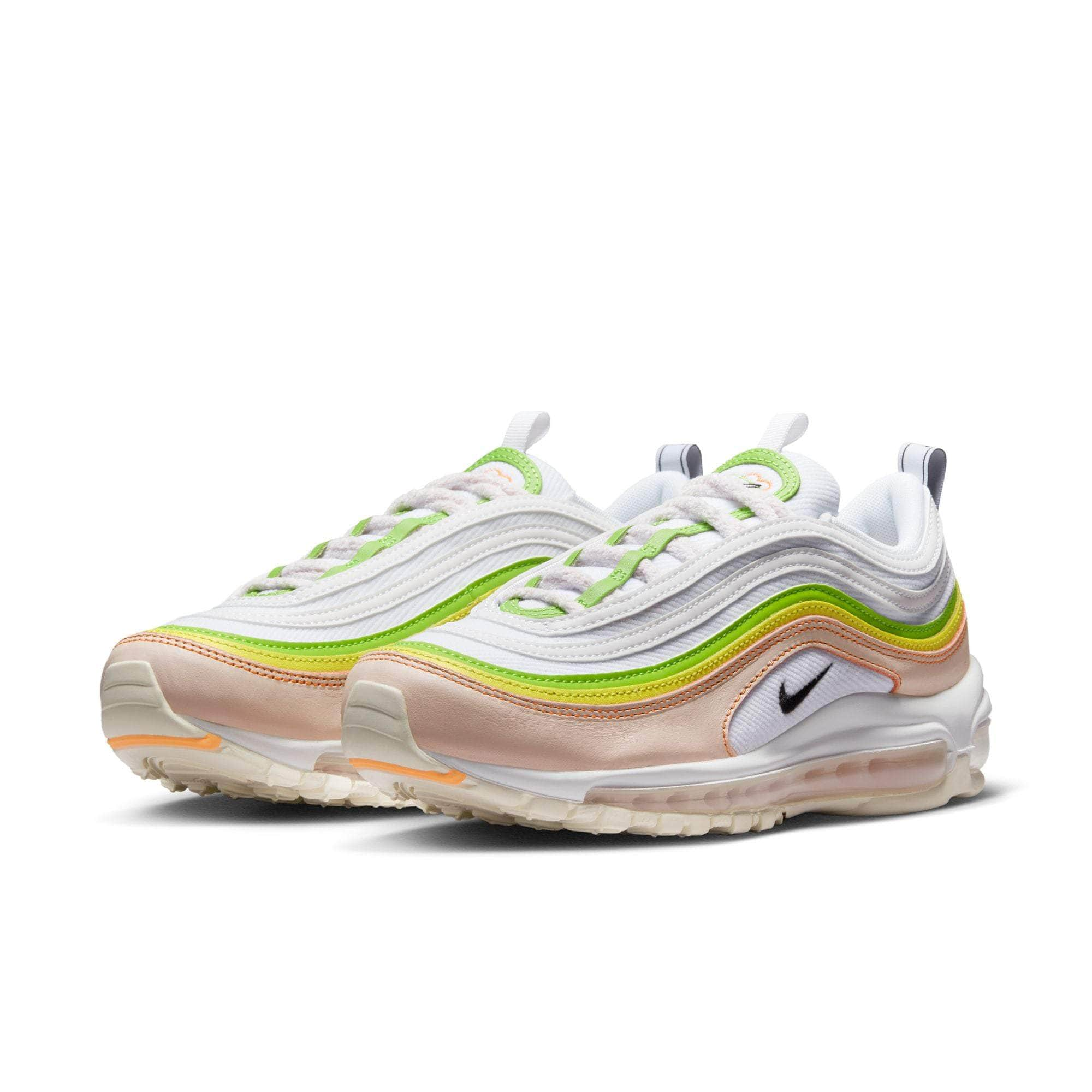 Air max 97 on sale white and rainbow