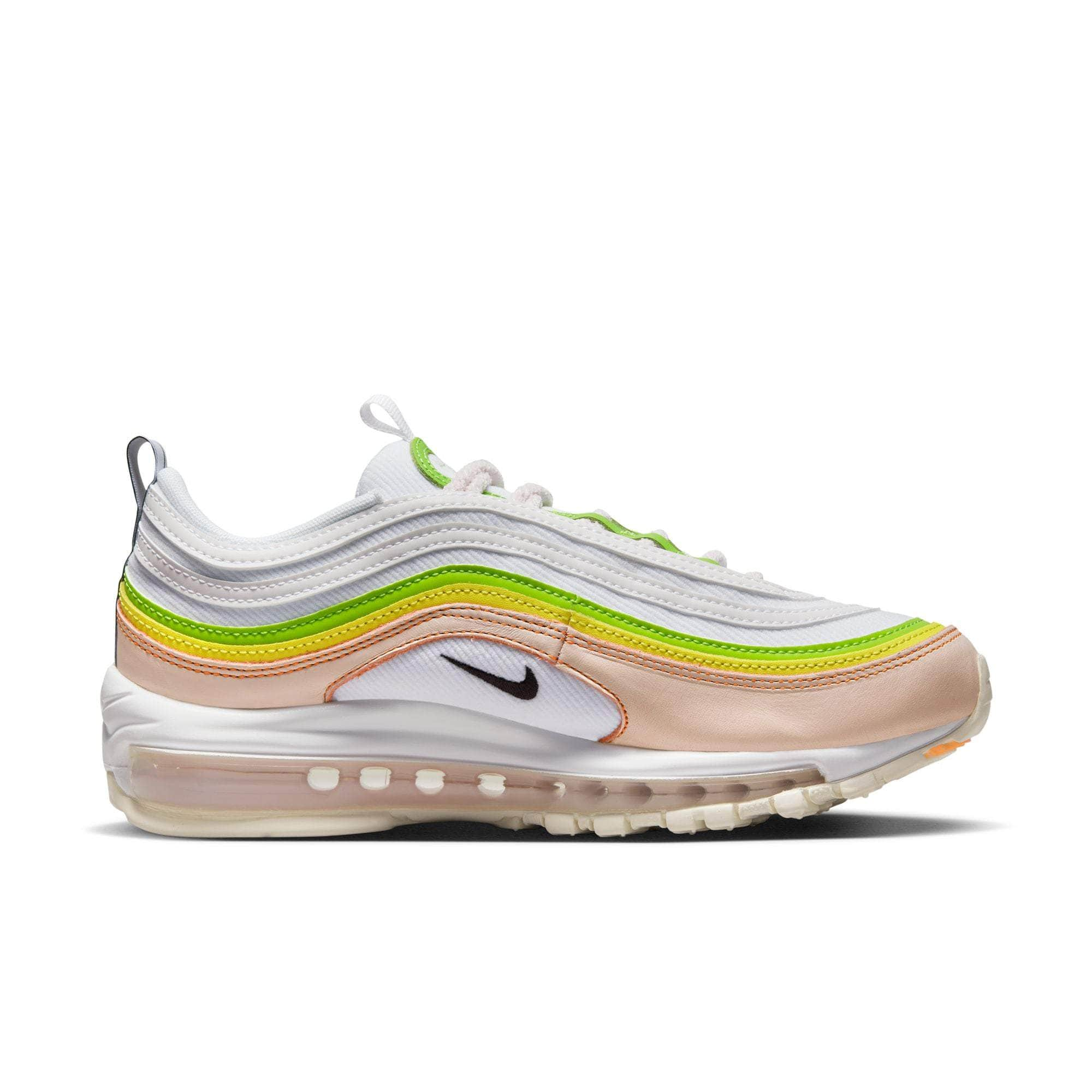 Air max 97 pink sale white yellow